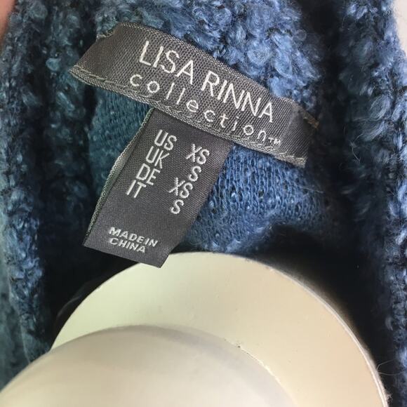 Lisa Rinna Collection Cozy Duster Horizon Blue XS - Picture 3 of 16